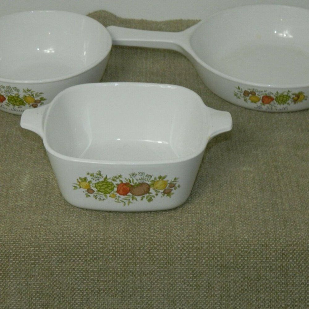 Corning Ware Spice Of Life "L'Echalote" Vintage Se